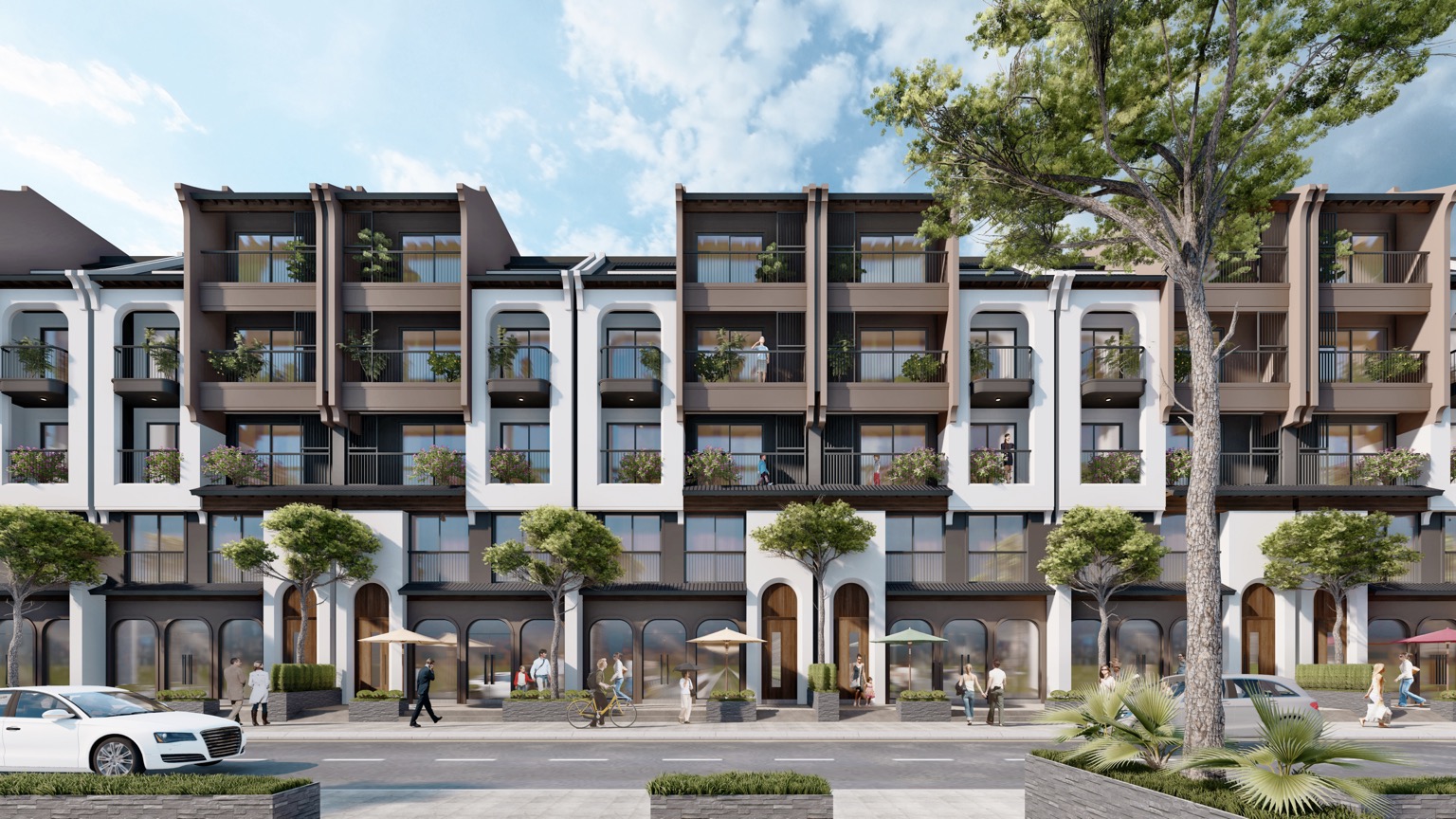 Trang chủ 71 Shophouse Hòa Lạc Metro City